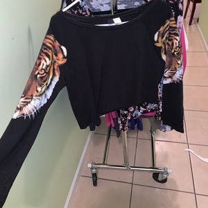 H&M cropped long sleeve